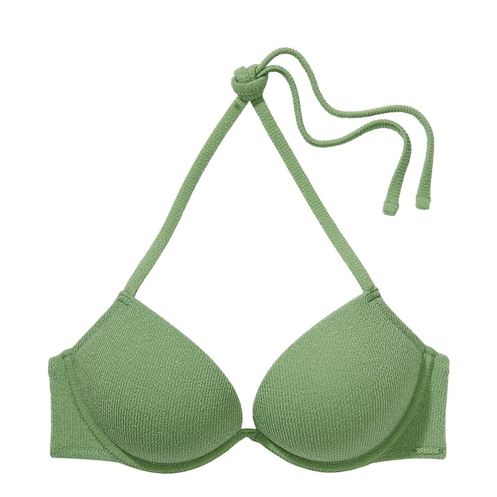 PINK By Victoria’s Secret Super Push-Up Underwire Bikini Top (Medium)